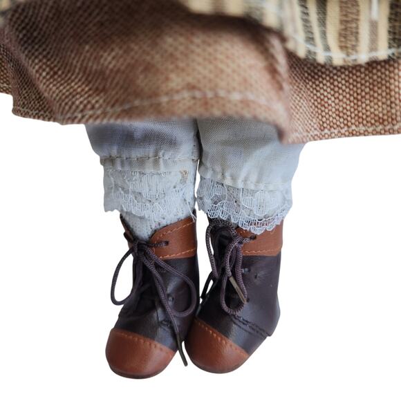 Vintage Pair of American Porcelain Dolls Boy Girl Victorian dress - Picture 2 of 7